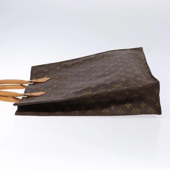 LOUIS VUITTON Monogram Sac Plat Hand Bag M51140 LV Auth 141412 - Picture 7 of 16